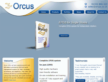 Tablet Screenshot of orcus.co.uk